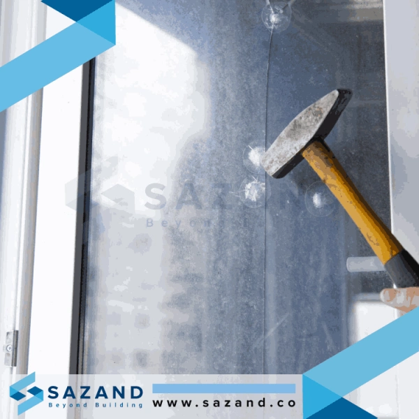 پوشش دهی شیشه با ویندو فیلم ایمنی