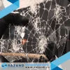 شیشه و پنجره تقویت شده در برابر ضربه با ویندو فیلم ایمنی