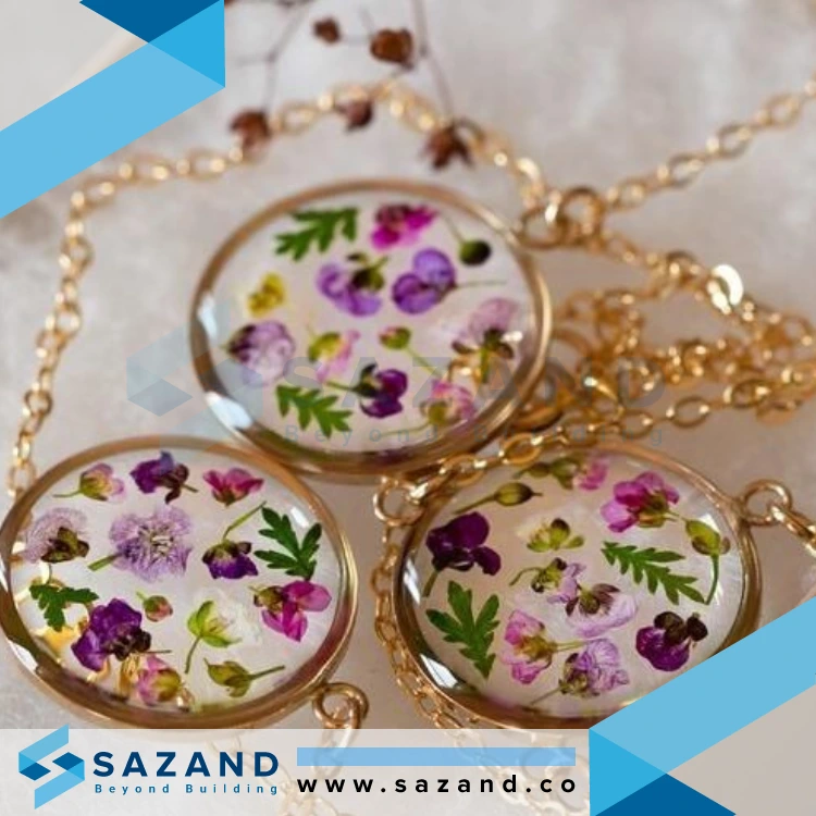 رزین اپوکسی در ساخت زیور الات