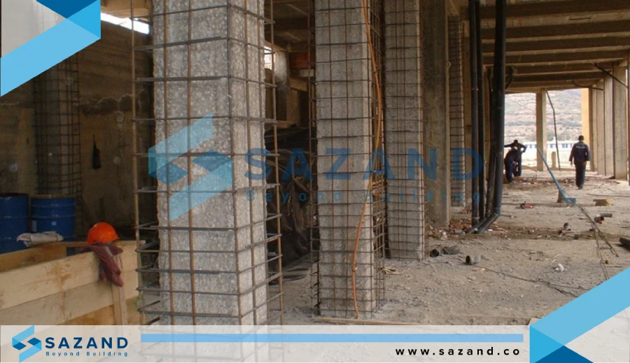 ژاکت بتنی برای فونداسیون