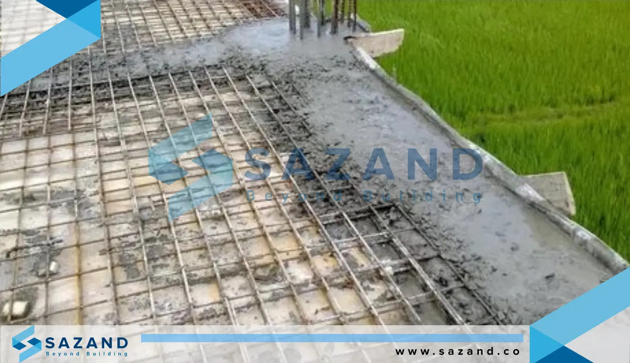 مقاوم سازی دال بتنی