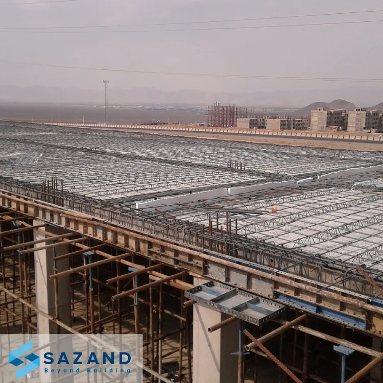 مقاوم‌ سازی سقف تیرچه بلوک به روش FRP