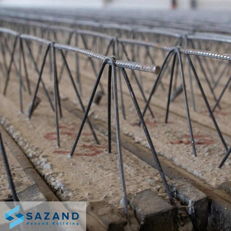 مقاوم‌سازی سقف تیرچه بلوک به روش اضافه نمودن نوارهای فولادی