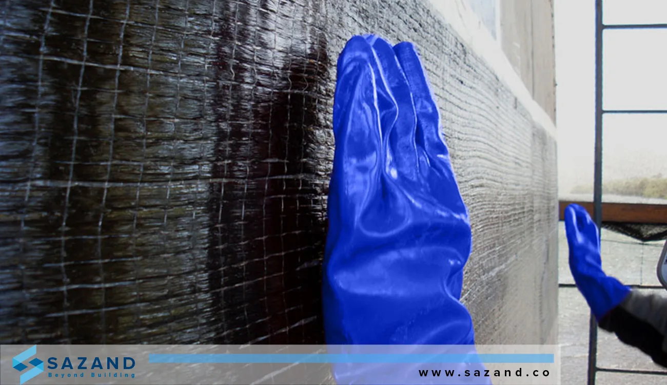 سهم دستمزد اجرا در هزینه مقاوم سازی با FRP