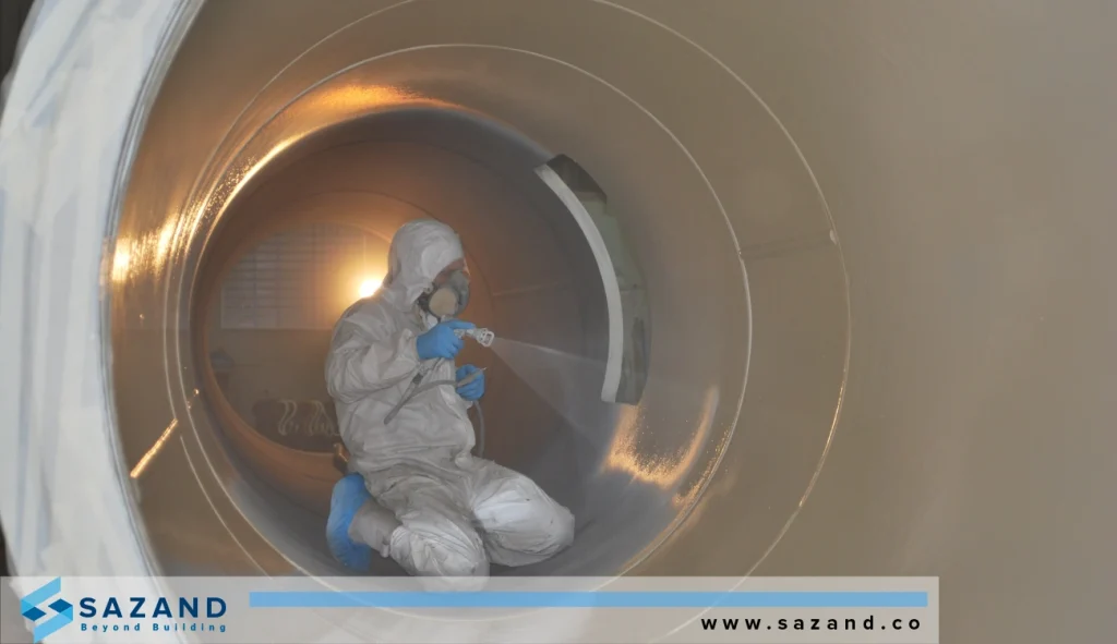 مهم‌ترین مزایای رنگ اپوکسی گلس فلیک