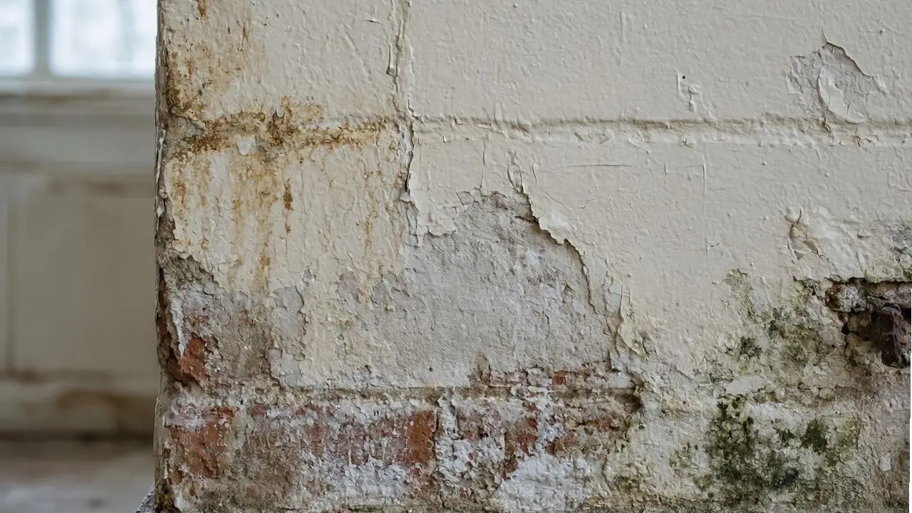 رفع نم دیوار؛ راهنمای کامل تشخیص، ترمیم، جلوگیری